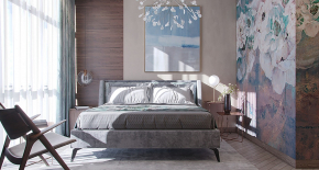 Дизайн интерьера спальни — главной комнаты отдыха в доме