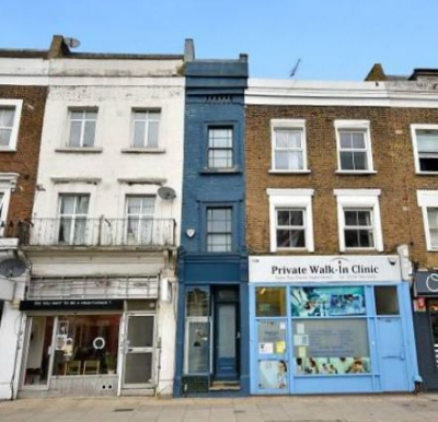 Самый узкий в Лондоне дом выставили на продажу